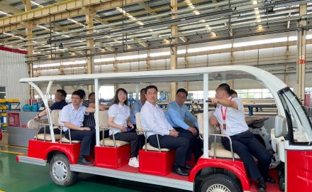 青岛市委常委、副市长王波一行到6686官方官网考察调研