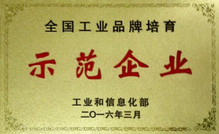 6686官方官网荣获“全国工业品牌培育示范企业”称号
