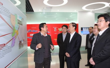 青岛市委副书记王文华来6686官方官网调研指导工作